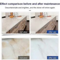 Hot Stenunderhåll Poleringsvax för hemmabruk, Manuellt Naturligt Poleringsvårdsvax