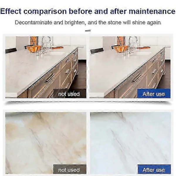 Hot Stenunderhåll Poleringsvax för hemmabruk, Manuellt Naturligt Poleringsvårdsvax