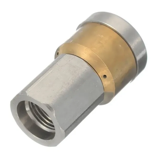 Discount Pro Fix Stål Tryck Bricka Avlopp Avlopp Rengöring Rör Jetter Roterande munstycke 3 Jet 1/8 tum F Promotion