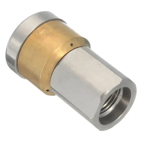 Discount Pro Fix Stål Tryck Bricka Avlopp Avlopp Rengöring Rör Jetter Roterande munstycke 3 Jet 1/8 tum F Promotion