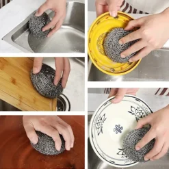 jq8 Stålull för Diskhon - 4-pack