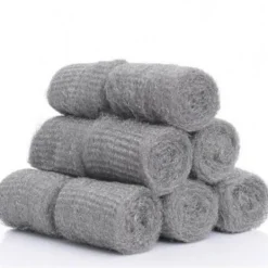 New Stålull för muskontroll, trådstålull, musklass för rengöring och tätning av små hål, fin stålull, råttrulle