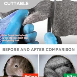 Hot Stålull, Stålull, 5 Rullar 0000 Anti-Mus Ståltrådsull, Rengöringsull, Stålull 0000 Använd