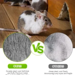 Online Stålull, Stålull, 5 Rullar 0000 Anti-Mus Ståltrådsull, Rengöringstråd Stålull, Stålull 0000 Använd