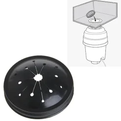 Stänkskydd för sophantering, multifunktionella avloppsproppar