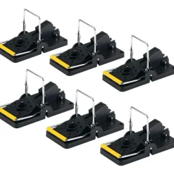 Best Stor Råttfälla, Återanvändbar Gnagarslösning, 6-pack