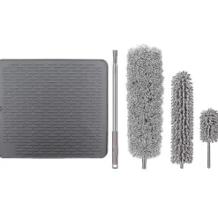 Best Stor Silikonunderlägg Mikrofiberdammset