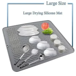 Best Stor Silikonunderlägg Mikrofiberdammset