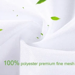 Stort Tvättnät Tvättpåse XXL 90x110cm 2-pack Återanvändbara Tvättpåsar med Dragkedja Stora för Tvättpåsar Tvättmaskin