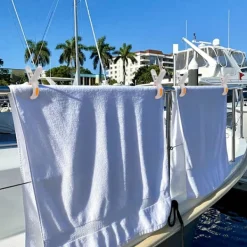 Clearance Strandhandduksklipp - 6 st stora klädnypor i plast för tvättklämmor för solstol solstolskryssning