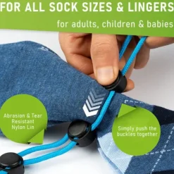 Hot Strumporganiserare Strumpklämmor för tvättmaskin och torktumlare Strumphållare för tvätt Torkning och efterbehandling av strumpor orange