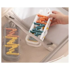 Sale Strumptork 12 klämmor - Hängställ för strumpor och underkläder