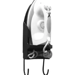 Online Strykbrädehängare, väggmonterad elektrisk strykjärnshållare Strykbrädehållare med avtagbara krokar för hem badrumshylla