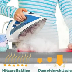 Outlet Strykbrädsöverdrag strykbräda för ångstrykjärn