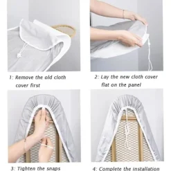 Sale unbranded Strykjärnsbrädaöverdrag med hög temperaturbeständighet, hushållsstrykjärnsbrädaöverdrag i tyg, bomullsstrykning