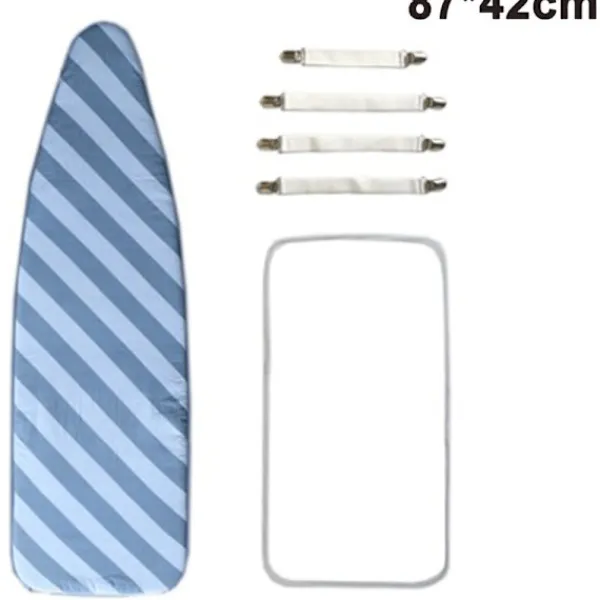 Online Strykjärnsbrädesöverdrag och dyna 87 42 Svettbeständigt strykjärnsbrädesöverdrag med elastiska kanter och dyna