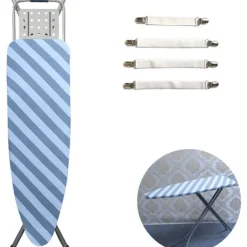 Online Strykjärnsbrädesöverdrag och dyna 87 42 Svettbeständigt strykjärnsbrädesöverdrag med elastiska kanter och dyna