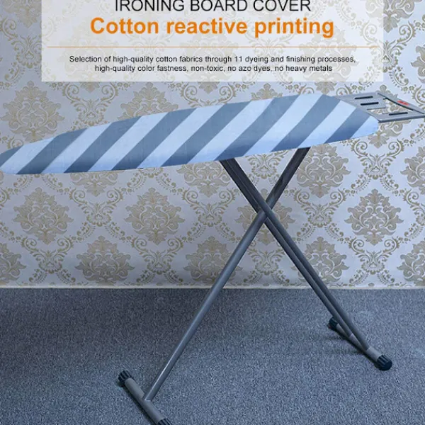 Online Strykjärnsbrädesöverdrag och dyna 87 42 Svettbeständigt strykjärnsbrädesöverdrag med elastiska kanter och dyna