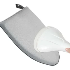 Online Strykjärnshandske för klädångare, Vattentät Anti-Steam Vante med Fingerslinga H