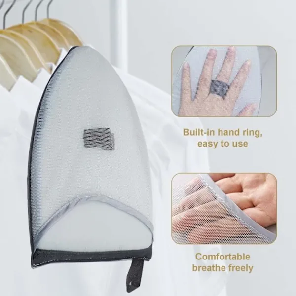 Online Strykjärnshandske för klädångare, Vattentät Anti-Steam Vante med Fingerslinga H