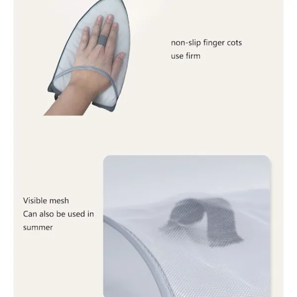 Hot Strykjärnshandske för ångstrykjärn, ånghandske, vattentäta ånghandskar