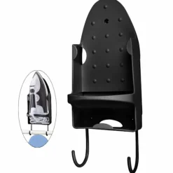 Best Strykjärnshållare Väggmontering, för Max 5 tum Bredd, Svart