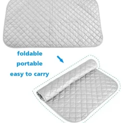 Hot Strykjärnsmatta, reflekterande strykjärnsmatta överdrag klädtork torktumlare bänkskiva strykbräda strykbräda(60 * 55c