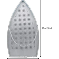Outlet Strykjärnsskydd, aluminiummaterial, strykskoskydd, stryksko, strykjärnsplatta non-stick strykskydd, för kontor för