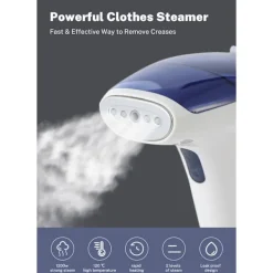 Outlet Strykmaskin Portabel Hushålls Ångborste Järn Blå