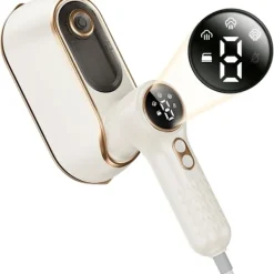 Discount Strykmaskin Portabel Mini LED-skärm 3-Nivå Justerbart Ångstrykjärn