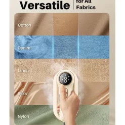 Discount Strykmaskin Portabel Mini LED-skärm 3-Nivå Justerbart Ångstrykjärn