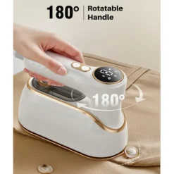 Discount Strykmaskin Portabel Mini LED-skärm 3-Nivå Justerbart Ångstrykjärn