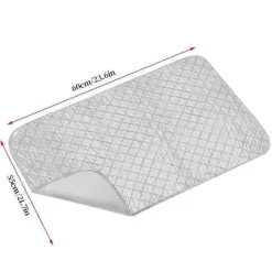 Best Strykningsmatta Värmebeständig Halkfri Bomullsbräda Bärbar Rese Tjock Strykfilt