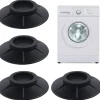 Sale Stötdämpande tvättmaskinsfötter 4 st tvättmaskinsstötdämpande, antivibrationsdynor tvättmaskinsantivibrationsdynor (svart, 4 cm)