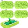 Hot Stycken Mikrofibermoppdukar för Swiffer Sweeper Mopp Refill Ångmopp, Våtservetter Överdrag Återanvändbara Tvättbara Moppdynor för Klinkergolv