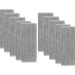 New DAO Superabsorberande Mopphuvud Refiller - Tvättbar Mikrofiber Rengöringsmopp Hushållsmopphuvud Rengöringsdyna (10 st) db