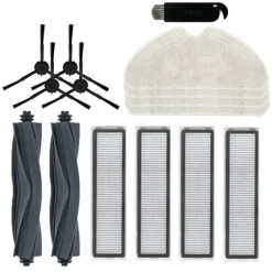Hot Het rea Supererbjudande till lågt pris! Passar Dreame D10s / D10s Pro robotdammsugare huvudsidoborste tillbehör Hepa-filter moppduk tillbehör - Glad