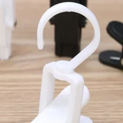 Sale Superstark Familj Rese Roterande Hängande Tvättkrok i Plast, Klädnypa, Hattklämma - 11 cm (Vit) 10 st