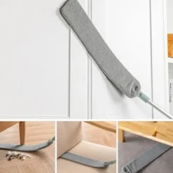 Outlet Supertunn och flexibel mopp för trånga utrymmen, 140 cm x 10 cm