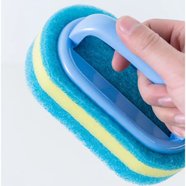 Online Svamp Rengöringsborste med Handtag, Svamp för Kök eller Badrum