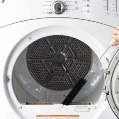 Best Svart - Borste för rengöring av tvättmaskin och kylskåp - För torktumlarventiler
