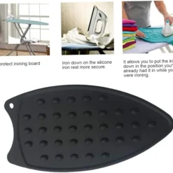 Discount Svart Silikon Strykjärnsunderlägg Värmebeständig Multifunktionell Värmebeständig