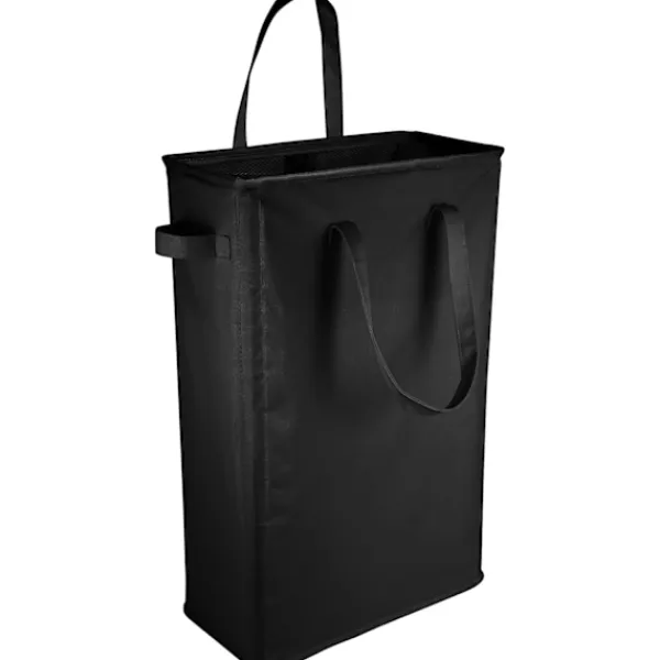 Online Svart smal tvättkorg, 39x19x62,5CM, bärbar tvättkorg