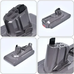 Clearance SWAREY -batteri för Dyson V11-serien 6000mAh Li-ion 25,2V med postfilterelement och 1 borste och skruvmejsel One-Click Installation