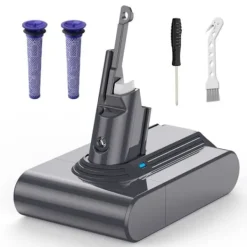 Best SWAREY -batteri för Dyson V7-serien 4000mAh 21,6V Li-ion med 2 filter och 1 borste och skruvmejsel