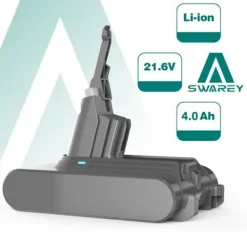 Best SWAREY -batteri för Dyson V7-serien 4000mAh 21,6V Li-ion med 2 filter och 1 borste och skruvmejsel