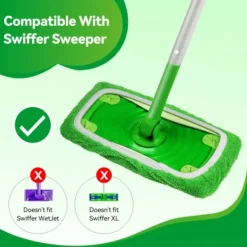Swiffer Sweeper Mop ersättningsdynor, dukar för Swiffer golvmopp, återanvändbart överdrag 2 st