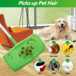 New Swiffer Sweeper Mopp Ersättningsdynor, Dukar för Swiffer Golvmopp, Återanvändbart Överdrag 4 Pcs