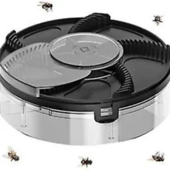 Outlet DAO sysy Elektrisk flugfångare, helautomatisk flugfälla med avtagbar bricka för [DB]