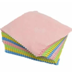 Discount sysy 10-pack Rengöringsglasögon Mikrofiberduk Ekonomisk Solglasögon Skärm Rengöringsduk Glasögon A (FMY)